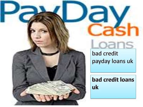 Fast Payday Loans Uk Bad Credit